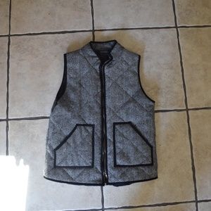 Black and White Vest